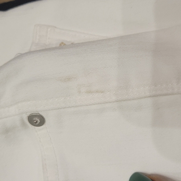 Madewell 9" Mid-Rise Skinny Jeans in Pure White size 26 - Picture 11 of 11